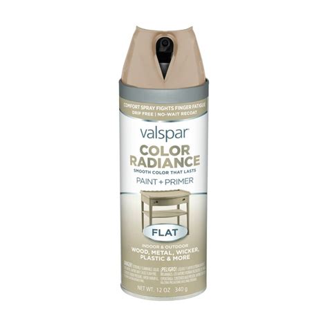 Valspar 6 Pack Flat Woodland Stone Spray Paint And Primer In One Net