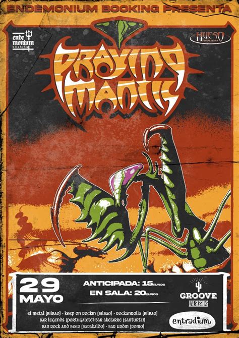 Praying Mantis arrancará mañana su gira Iberian Katharsis Tour