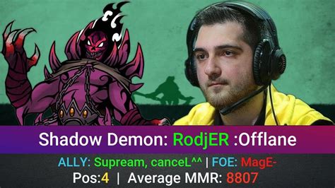 Shadow Demon Perspective By RodjER 1440p Offlane Pos 4