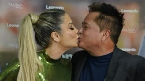 Clique Rom Ntico Leonardo Celebra Anivers Rio De Poliana Rocha