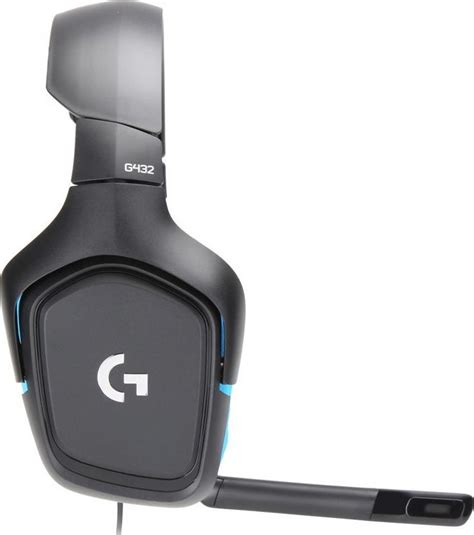 Logitech G432 Wired 7.1 Surround Sound Gaming Headset for PC, Black ...