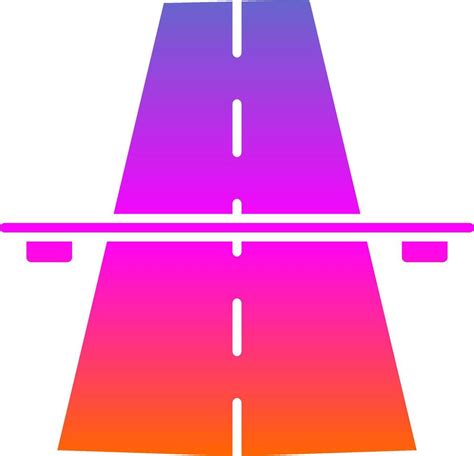 Highway Glyph Gradient Icon 38878399 Vector Art At Vecteezy