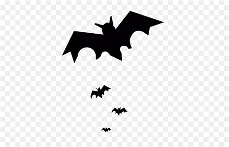 Free Black Bat Silhouette, Download Free Black Bat Silhouette png ...