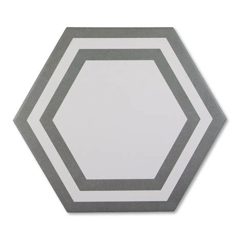 Solid Hex 8x9 Dark Gray Deco Tile Market Of Delaware In 2021