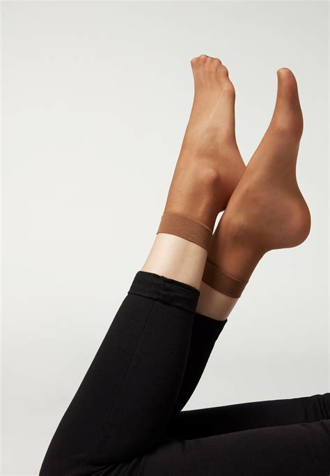 Calzedonia Den Sheer Socken Tan Zalando Ch Donne Naturali