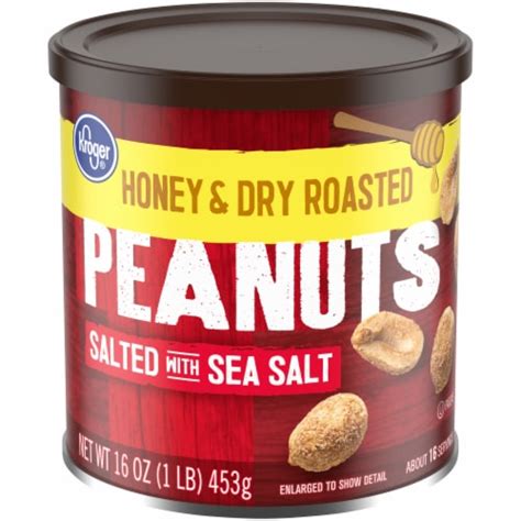 Kroger® Honey And Dry Roasted Peanuts 16 Oz Kroger