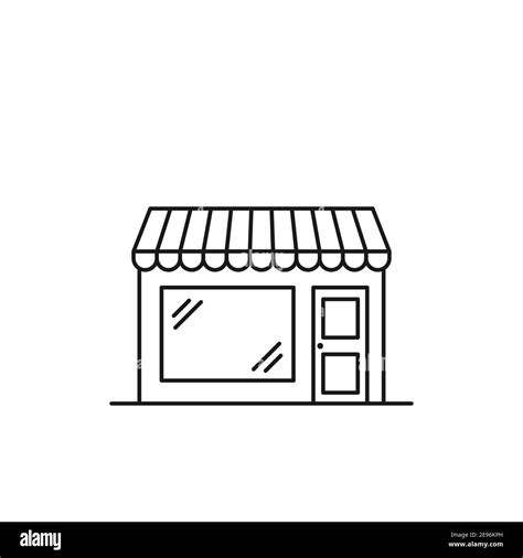 Shop Front Clipart Black And White Free