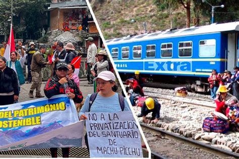 Cusco suspenden tren a Machu Picchu tras enfrentamientos que dejó un