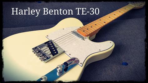 Harley Benton Te Be Standard Series Telecaster Youtube