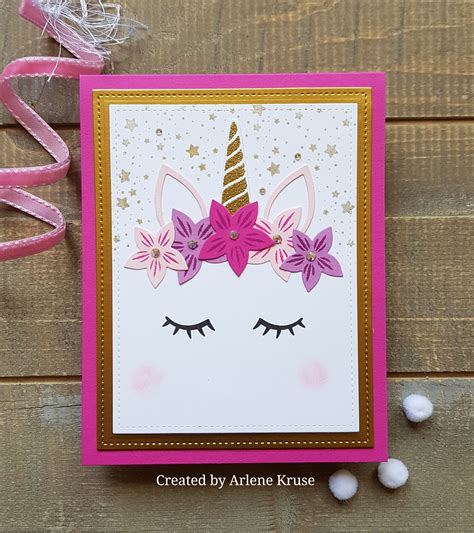 Unicorn Birthday Card Ideas Printable Templates Free