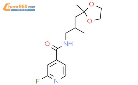 1385461 90 4 2 Fluoro N 2 Methyl 3 2 Methyl 1 3 Dioxolan 2 YL Propyl