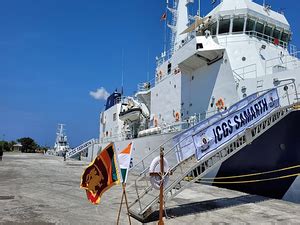 Indian Coast Guard ships arrive in Sri Lanka for training - INDIA New ...