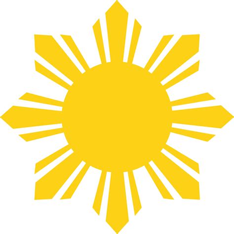 Philippines Sun Vector - ClipArt Best