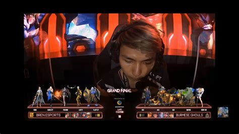 M2 Bren Esports Vs Burmese Ghouls Game 4 Grand Finals Filipino Coverage