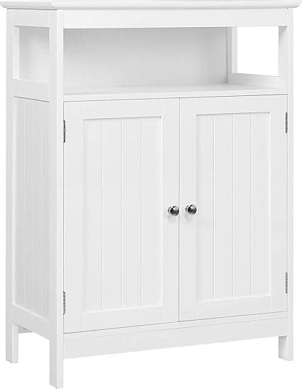 Amazon Yaheetech Bathroom Floor Storage Cabinet Wooden Free