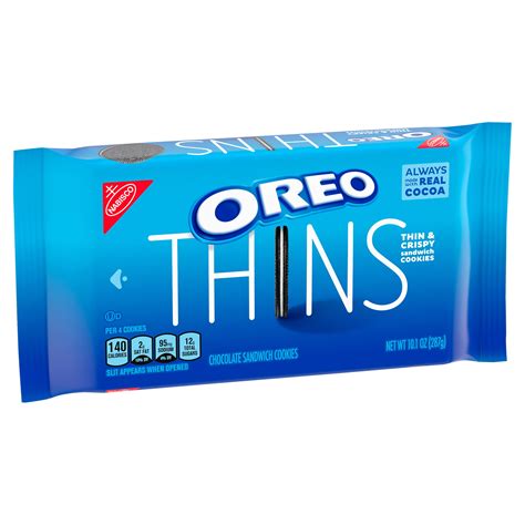 Oreo Thins Chocolate Sandwich Cookies 101 Oz