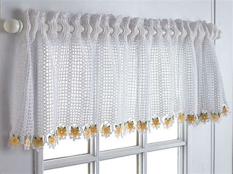 14 Cute Kitchen Curtains | Beautiful Crochet Stuff