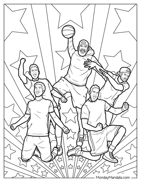 20 Dude Perfect Coloring Pages (Free PDF Printables)