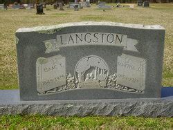 Isaac Taylor Langston 1849 1925 Mémorial Find a Grave