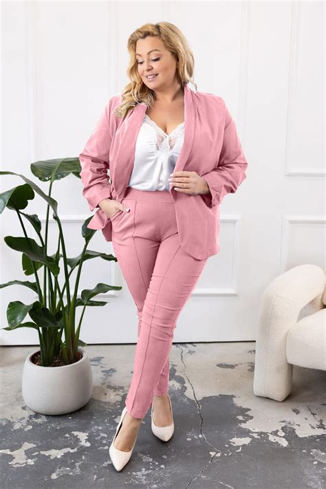 Garnitur Damski Plus Size Elastyczny MIXI R 44 52 Sklep