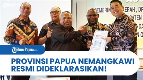 INGIN PISAH Bupati Mimika Resmi Deklarasi Provinsi Papua Nemangkawi