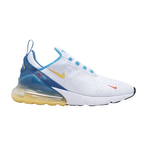 Air Max 270 White Industrial Blue Citron