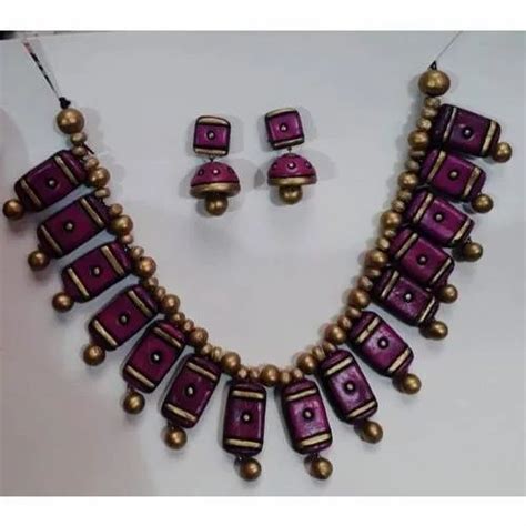 Uttam Creation Terracotta Designer Necklace Set At Rs 350set In Bengaluru