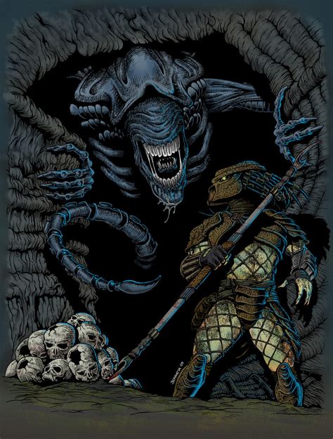 Alien vs Predator by patoberroeta on DeviantArt