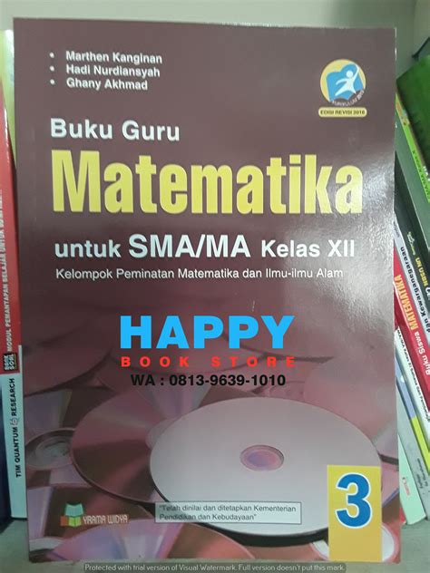 Buku Guru Matematika Peminatan Kelas Kumpulan Kunci Jawaban Buku