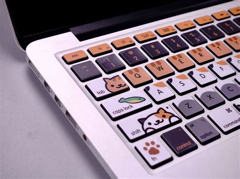 Happy Cat keyboard Stickers Laptop keyboard Cover Vinyl | Etsy