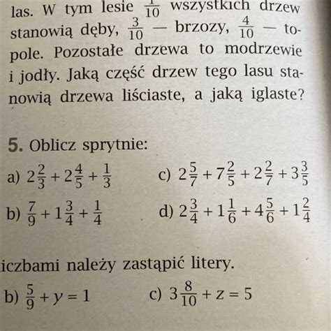 Pomoze Ktos Zad 5 Brainly Pl