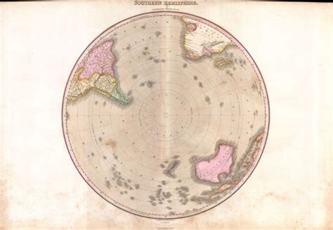 Southern Hemisphere.: Geographicus Rare Antique Maps