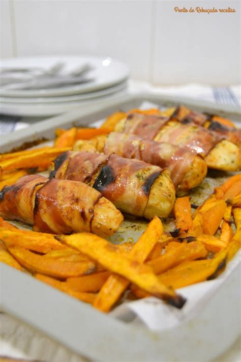 Ponto De Rebu Ado Receitas Peitos De Frango Em Bacon Batata Doce