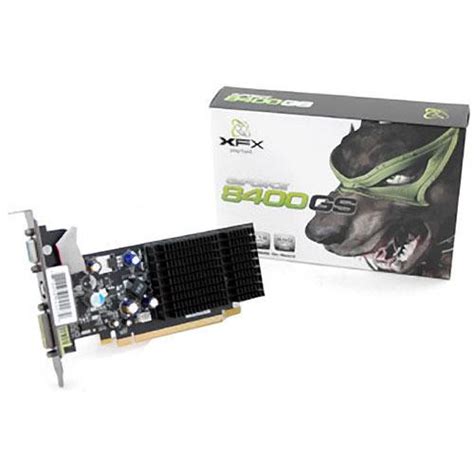 XFX nVIDIA GeForce 8400 GS PCI Express Display Card PVT86SYAFG