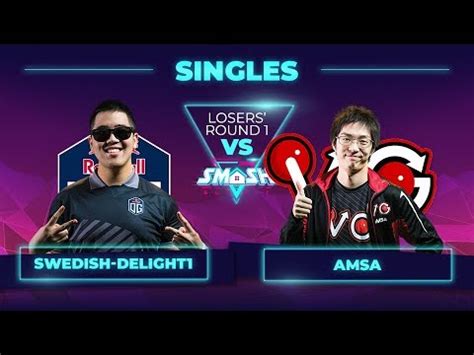 Swedish Delight Vs Amsa Melee Singles Losers Round Smash Summit