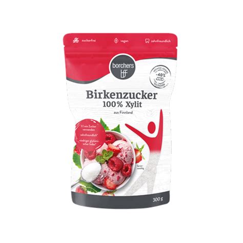 Borchers Birkenzucker 100 Xylit 300g Online Kaufen FROGcoffee De