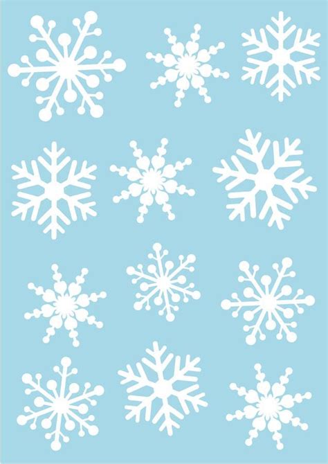 Pin By On Snowflake Sticker Christmas