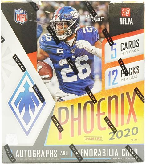 2020 Panini Phoenix Football Sealed Hobby Box TheBlez LLC