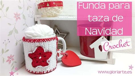 Funda De Ganchillo Para Taza De Navidad Crochet Christmas Cup Cover