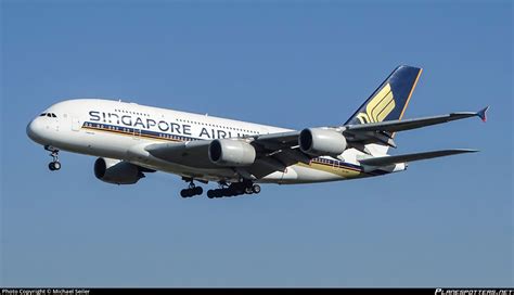 9V SKR Singapore Airlines Airbus A380 841 Photo By Michael Seiler ID