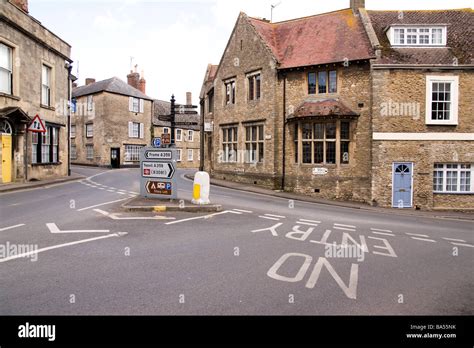 Bruton Somerset England Uk Stock Photo Alamy