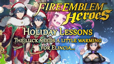 Fire Emblem Heroes Holiday Lessons Spark Winter Brings My