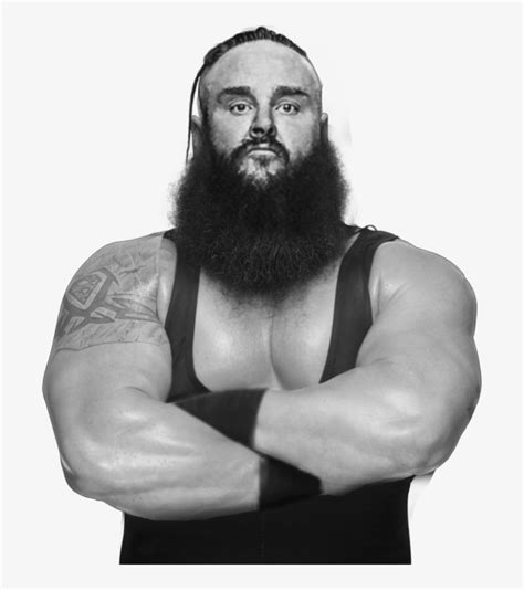 Braun Strowman Braun Strowman Black And White Free Transparent Png