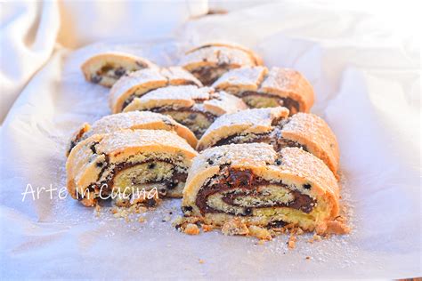 Girelle Con Gocce Di Cioccolato E Nutella Biscotti Arrotolati