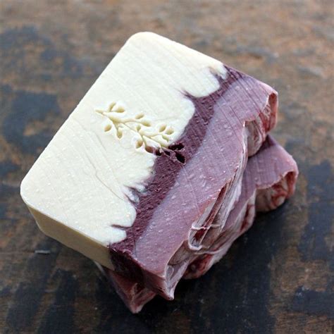 Dark Plum Olive Oil Cold Process Soap By Orangethyme On Etsy 6 25