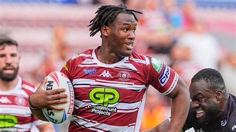 England Rugby League: Uncapped Wigan Warriors duo Junior Nsemba, Liam ...