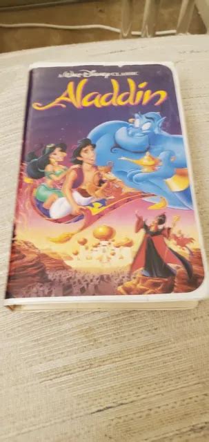 Bande Vhs Walt Disney Classic Aladdin Diamant Noir Eur