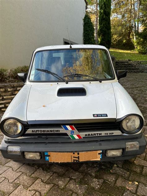 Autobianchi A Abarth De Vendre Voiture Ancienne De Collection