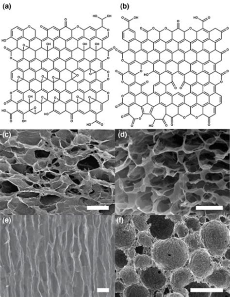 Chemical Structure Of A Graphene Oxide B Chemically Modified Download Scientific Diagram