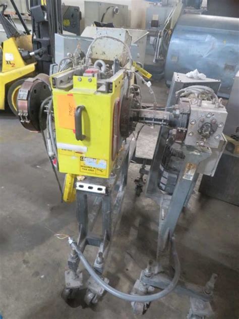 USED MAAG 4 CONTINUOUS SCREEN CHANGER WITH MELT PUMP Blades Machinery